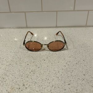 Serengeti Tweeds DR6347 Oval Sunglasses with Brown Lenses